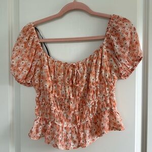 Forever 21 Floral Crop Top